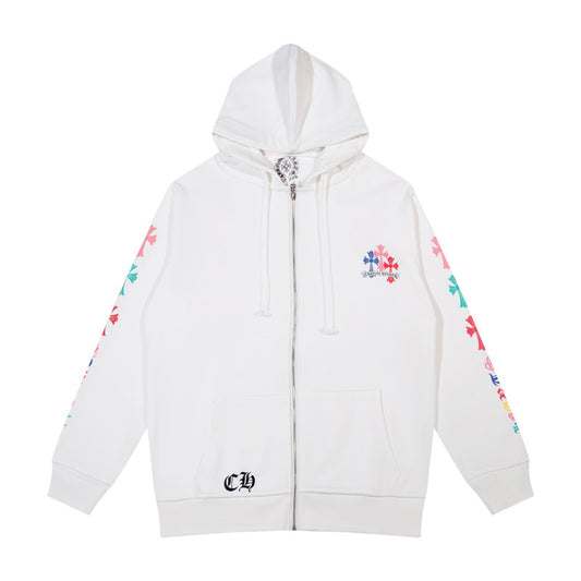 Chrome Hearts Multi Color Cross Hoodie